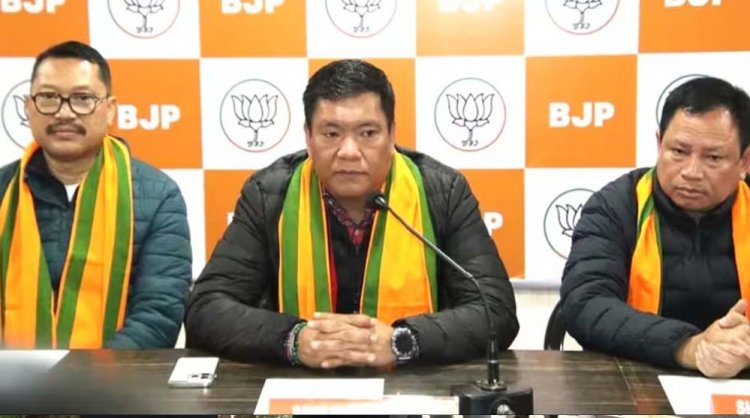 अरुणाचल प्रदेश सियासी उठापटक कांग्रेस और NPP के दो-दो विधायक बीजेपी में शामिल