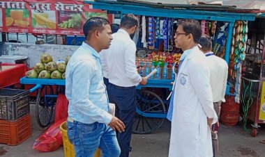 अम्बेडकर अस्पताल एवं चिकित्सा महाविद्यालय परिसर को तम्बाकू मुक्त बनाने के लिए चलाया अभियान