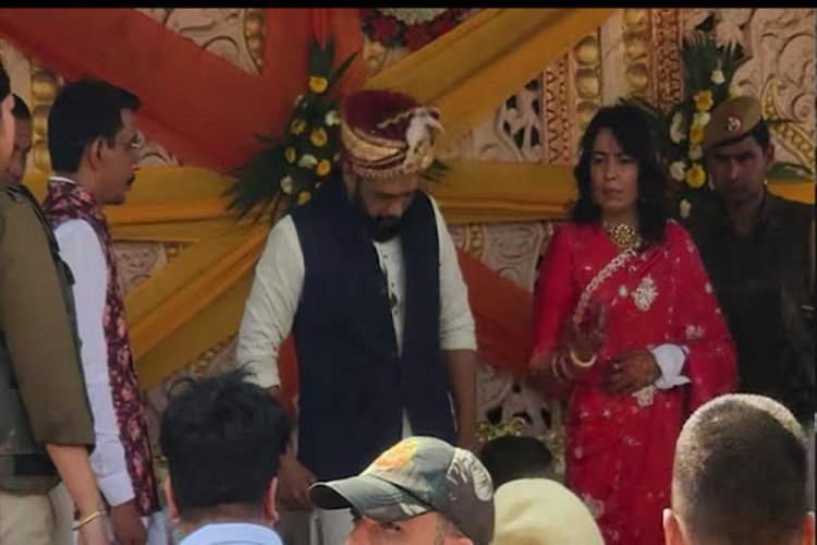 बॉलीवुड फिल्म की तरह कुख्यात गैंगस्टर संदीप उर्फ काला जठेरी ने हिस्ट्रीशीटर अनुराधा चौधरी ने रचाई शादी