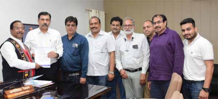 मंत्री नेताम ने दिया उचित कार्यवाही करने का आश्वासन