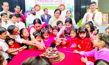 9 वर्षों से सुदूर बस्तर के विद्यार्थियों को शिक्षा से जोड़ते जेपी इंटरनेशनल ने मनाया स्थापना दिवस