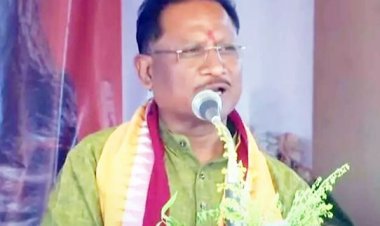 सीएम विष्णुदेव साय ने कोरबा में रैली को किया संबोधित