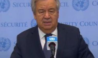 संयुक्त राष्ट्र प्रमुख गुटेरेस ने राफा में इजरायली घुसपैठ को रोकने के लिए अंतर्राष्ट्रीय दबाव की अपील की