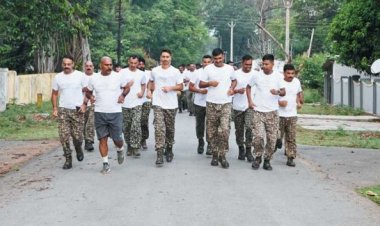 पर्यावरण सुरक्षा के लिए मिनी मैराथन