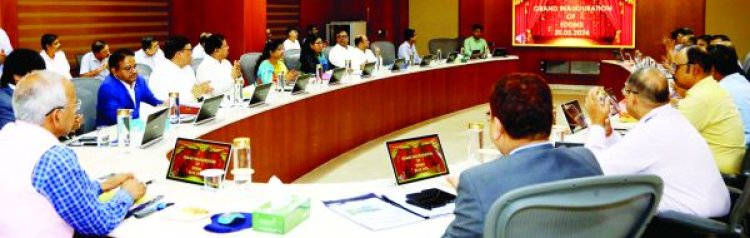 एनएमडीसी वेंडर चालान प्रबंधन और स्वयं सेवा पोर्टल का इस्पात सचिव सिन्हा ने किया शुभारंभ