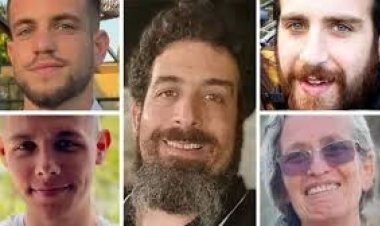 इसराइली सेना को ग़ज़ा में पांच बंधकों के शव मिले