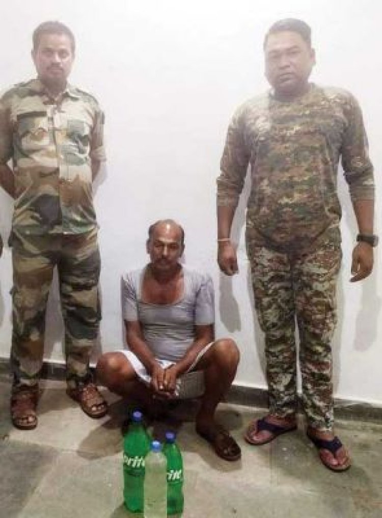 शराब जब्त, 2 पर कार्रवाई