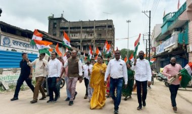 विधायक ने किया हर घर तिरंगा यात्रा का शुभारंभ