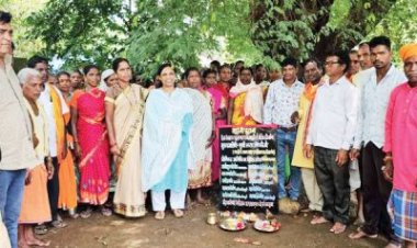 विधायक लता उसेंडी ने विकास कार्यों का किया भूमिपूजन