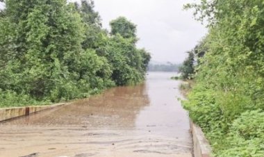 इन्द्रावती उफान पर, तेलंगाना&महाराष्ट्र से संपर्क टूटा