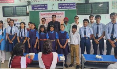 स्वामी आत्मानंद स्कूल चिरमिरी में विकासखंड स्तरीय विज्ञान प्रदर्शनी सम्पन्न