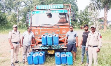 खड़ी ट्रकों से डीजल चोरी, 3 आरोपी गिरफ्तार