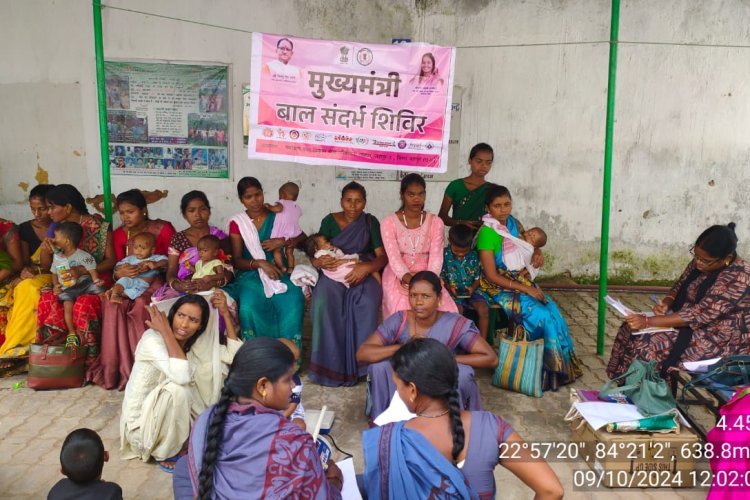 लोदाम में हुआ 06 माह से 5 वर्ष के कुल 45 कुपोषित बच्चों का जांच और परामर्श,मुख्यमंत्री बाल संदर्भ योजना अंतर्गत आयोजित शिविर में चिकित्सकों ने किया समुचित उपचार और निशुल्क दवा वितरण