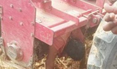 ट्रैक्टर के रोटावेटर में फंसकर नाबालिग की मौत