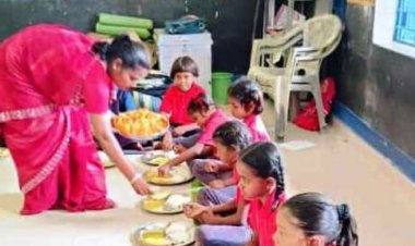 मुख्यमंत्री श्री साय के सकारात्मक पहल से स्कूली बच्चों मिल रहा पौष्टिक भोजन, न्योता भोजन का उद्देश्य बच्चों में समानता की भावना करना है विकसित