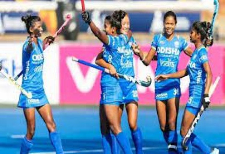 भारत ने महिला एसीटी हॉकी के पहले मैच मलेशिया को 4 . 0 से हराया