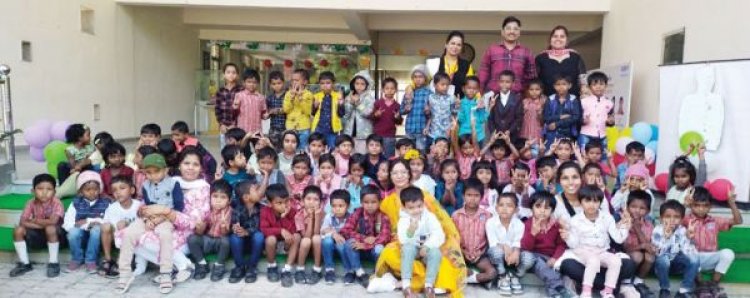 बाल दिवस पर कई स्पर्धा