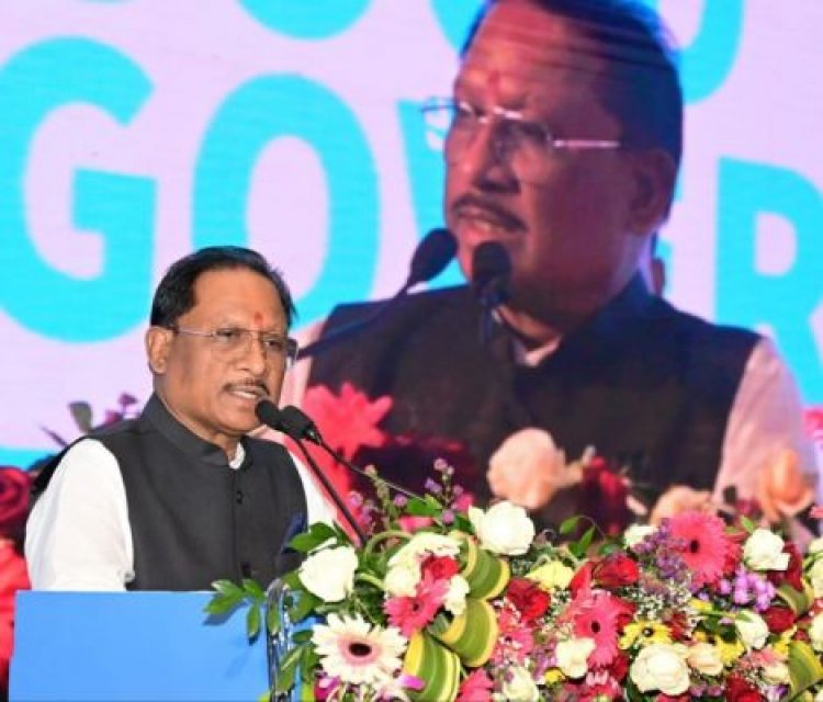 सरोकार से सरकार तक  छत्तीसगढ़ में शुरू होगी मुख्यमंत्री गुड गवर्नेंस फेलो योजना, गुड गवर्नेंस रीजनल कॉन्फ्रेंस में मुख्यमंत्री श्री साय ने की घोषणा, छत्तीसगढ़ के मूलनिवासी छात्रों के लिए पब्लिक पॉलिसी एण्ड गवर्नेस में मास्टर पाठ्यक्रम होगा शुरू, मुख्यमंत्री श्री साय और केन्द्रीय राज्य मंत्री डॉ. जितेन्द्र सिंह ने समापन सत्र को किया सम्बोधित