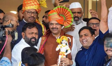 देवा भाऊ फडणवीस आज शपथ ग्रहण समारोह है और समंदर की इस वापसी का जोरदार जश्न मनाया जा रहा