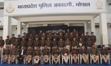 मध्यप्रदेश पुलिस अकादमी में 15 दिवसीय इण्डक्शन सत्र का भव्य समापन