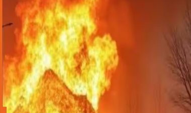 देवास के नयापुरा में मकान में लगी भीषण आग, दम घुटने से पति-पत्नी और दो बच्चों की मौत