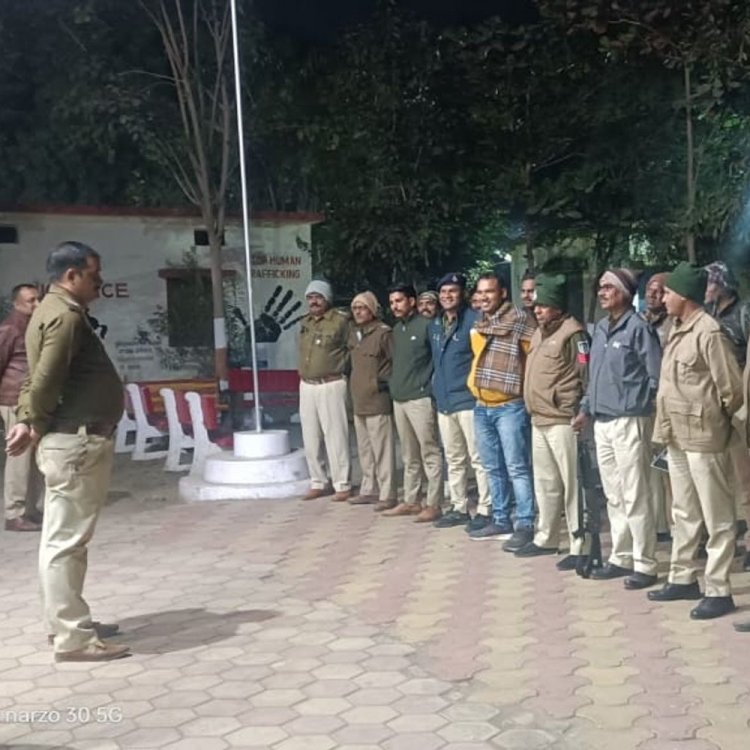 खरगोन पुलिस की कॉम्बिंग गश्त, 22 स्थायी वारंटी पकड़ाए:168 गिरफ्तार वारंटियों को भी दबोचा, 400 से ज्यादा पुलिस कर्मचारी सड़क पर उतरे
