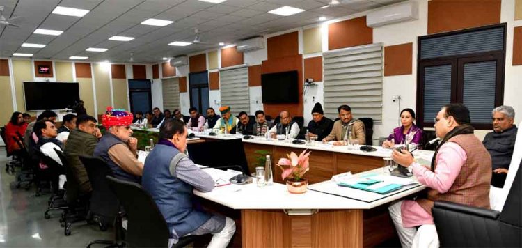 राजस्थान-मुख्यमंत्री ने जयपुर संभाग के विधायकों की ली बैठक, ‘आमजन से जुड़े मुद्दों पर तुरंत एक्शन लें विधायक’