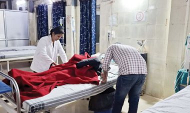 युवती ने पुल से नदी में लगाई छलांग, भर्ती