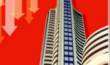 मौद्रिक नीति से पहले लाल निशान में बंद हुआ शेयर बाजार, सेंसेक्स 213 अंक गिरा
