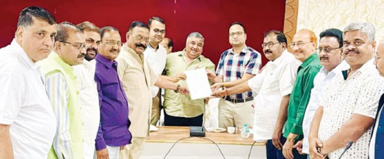 भाजपा समर्थित विजय अग्रवाल को मिला जिपं सदस्य का निर्वाचन प्रमाणपत्र