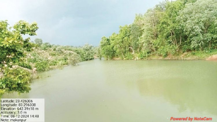 मिट्टी बांध से किसानों और ग्रामीणों को राहत, हाथी प्रभावित क्षेत्र में मिला समाधान