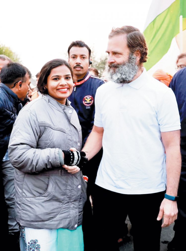 भारत जोड़ो यात्रा में राहुल की सहयात्री रही लीली बनीं जनपद सदस्य