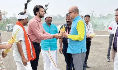 राज्यपाल का स्वागत