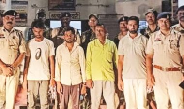 रेत तस्करी रोकते सिपाही की कुचलकर हत्या, 4 आरोपी बंदी