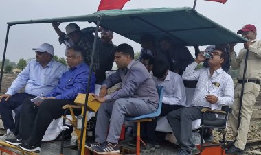 120 की स्पीड से आज चलाएंगे ट्रायल ट्रेन:रेलवे ने ट्रैक से दूर रहने को कहा, सीआरएस जांचेंगे नए ट्रैक की क्षमता