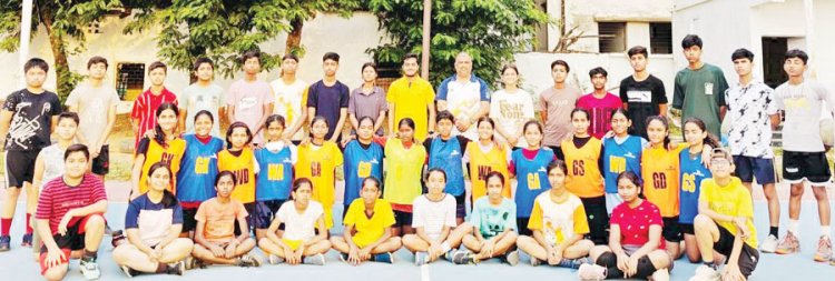 सरगुजा संभाग के नेटबॉल खिलाडिय़ों ने राष्ट्रीय चैंपियनशिप के लिए ट्रायल में लिया भाग