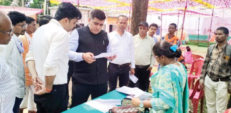 फरसपाल में सौ फीसदी समाधान