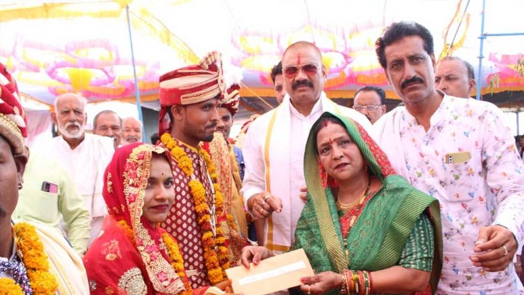 एक बेटी का कन्यादान यज्ञ के समान होता है, जैसीनगर में तो महायज्ञ हो गया है : खाद्य मंत्री राजपूत