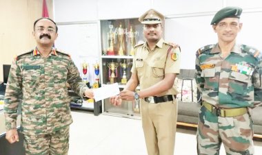 वल्लभाचार्य महाविद्यालय के प्रदीप कन्हेर राज्य के सर्वोत्तम एनसीसी अधिकारी