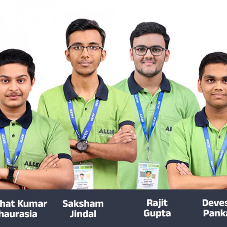 इम्पैक्ट फीचर:जेईई-एडवांस्ड में एलन कोटा के राजित आल इंडिया रैंक-1, टॉप - 10 में एलन कोटा के 4 स्टूडेंट्स