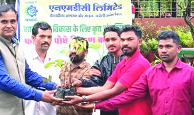 किसानों की आजीविका और कृषिजन्य आय बढ़ाने एनएमडीसी के निरंतर प्रयास