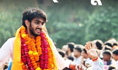 DU स्टूडेंट यूनियन प्रेसिडेंट बने ABVP के आर्यन मान:संजय दत्त-मासूम शर्मा ने वोट अपील की, पिता और भाई मशहूर शराब कारोबारी, जानें कंप्लीट प्रोफाइल
