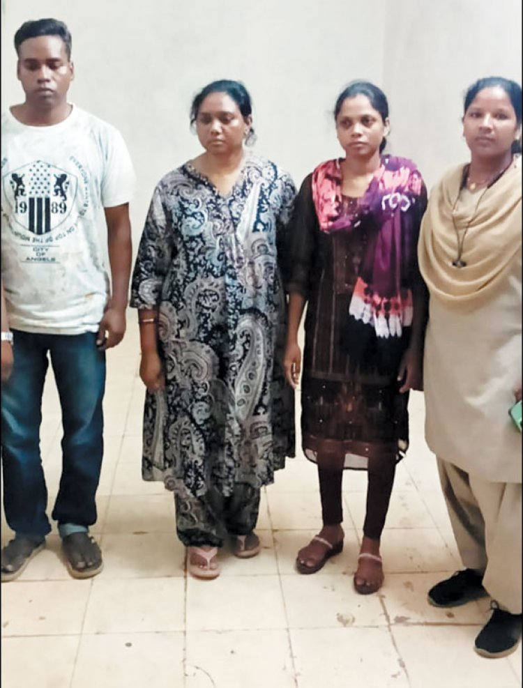 इलाज के बहाने नवजात को दे दी गोद, नर्स-दंपति गिरफ्तार