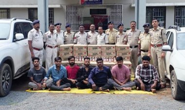 3 गाडिय़ों से अवैध अंग्रेजी शराब जब्त, 7 तस्कर गिरफ्तार