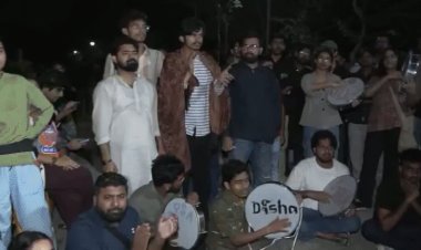 JNU में छात्रों-पुलिस के बीच झड़प:छात्र संघ के अध्यक्ष समेत 28 हिरासत में: पुलिस ने छात्रों को वेस्ट गेट पर रोकने की कोशिश की
