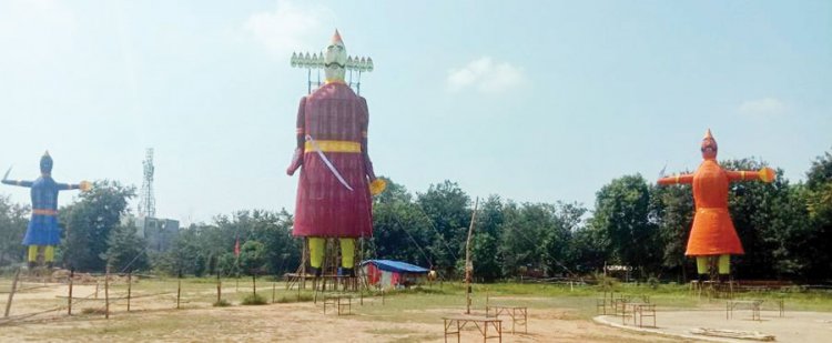 अंबिकापुर में 85 फीट के रावण का होगा दहन