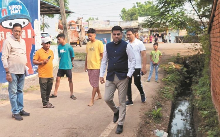 कलेक्टर ने ममता नगर में