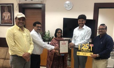 रायपुर : 25 वर्षों की विकास यात्रा थीम पर बनी कृषि विभाग के प्रदर्शनी को मिला द्वितीय पुरस्कार