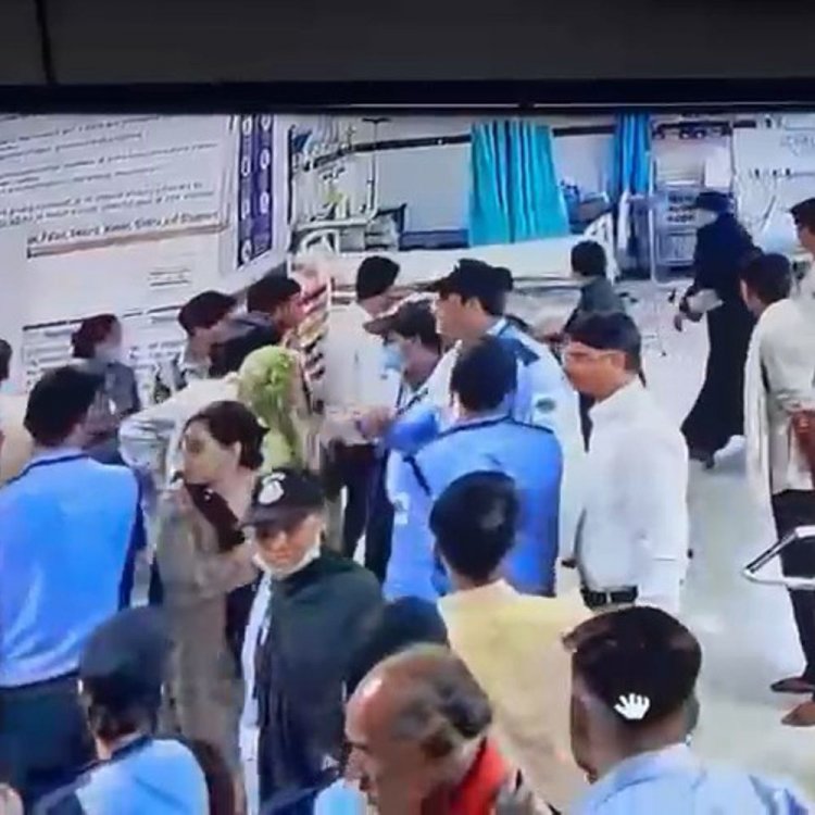 मेडिकल कॉलेज में डॉक्टर-नर्सिंग स्टाफ से मारपीट मामला:पुलिस ने चार लोगों पर केस दर्ज किया, परिसर में की थी तोड़फोड़