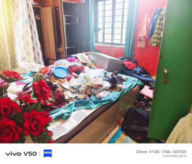 एक रात 5 घर के टूटे ताले, लाखों की हुई चोरी